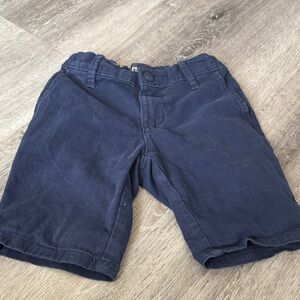 Girl Navy Blue Kids Shorts